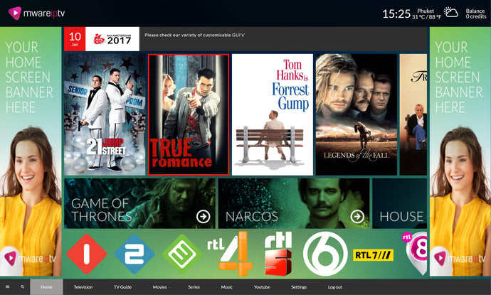 Renew IPTV VIP Package for 12 months
