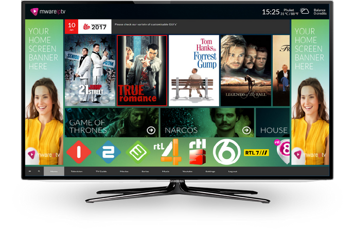 IPTV Sport Package for 6 months + STB THB709QC